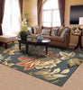 Nourison Fantasy FA11 Grey Area Rug Room Image