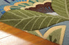 Nourison Fantasy FA12 Aqua Area Rug Detail Image