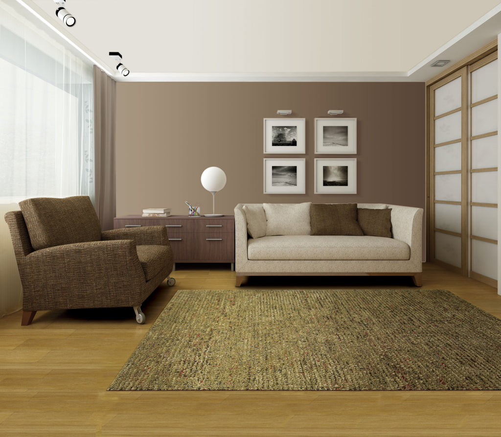 Nourison Fantasia FAN1 Terraco Area Rug 6' X 8' Living Space Shot Feature