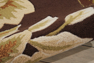 Nourison Fantasy FA11 Chocolate Area Rug Detail Image