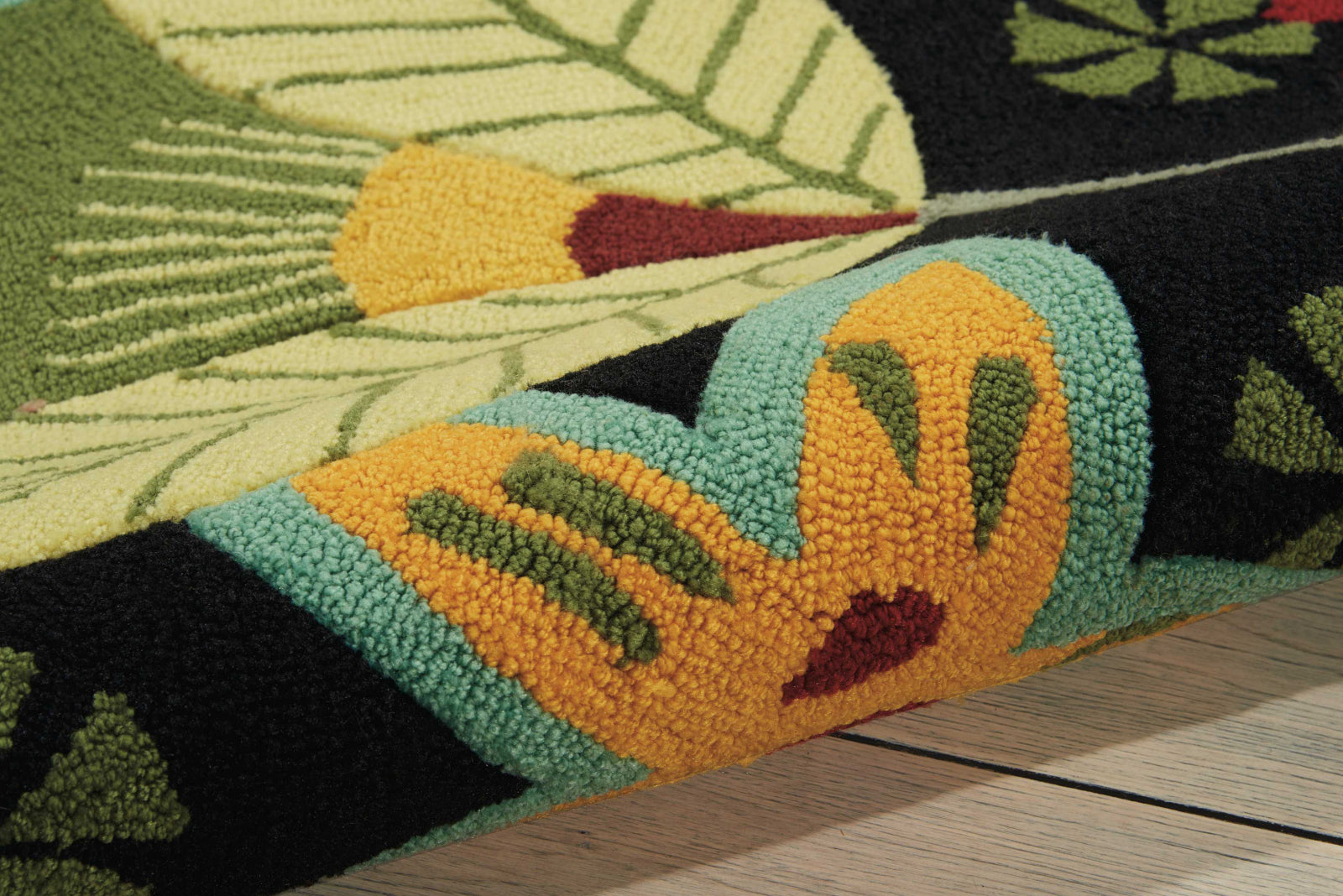 Nourison Fantasy FA12 Black Area Rug – Incredible Rugs and Decor