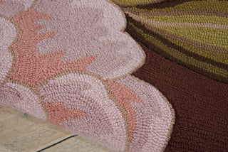 Nourison Fantasy FA18 Chocolate Area Rug Detail Image