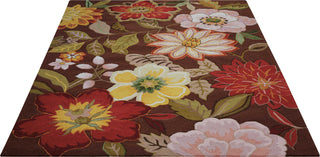 Nourison Fantasy FA18 Chocolate Area Rug Main Image