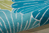 Nourison Fantasy FA25 Seafoam Area Rug Detail Image