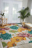 Nourison Fantasy FA26 Ivory Area Rug Room Image Feature