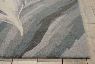 Nourison Fantasy FA28 Grey Area Rug Detail Image