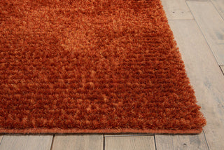 Nourison Fantasia FAN1 Rust Area Rug Detail Image