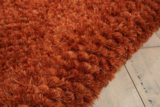 Nourison Fantasia FAN1 Rust Area Rug Detail Image