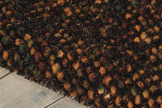 Nourison Fantasia FAN1 Brown Area Rug Detail Image