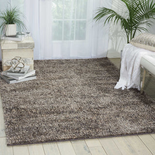 Nourison Fantasia FAN1 Grey Area Rug Room Image Feature