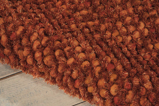 Nourison Fantasia FAN1 Rust Area Rug Detail Image