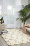 Nourison Galway GLW02 Ivory Tan Area Rug Room Image Feature