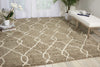 Nourison Galway GLW02 Mocha Ivory Area Rug Room Image Feature