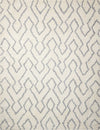 Nourison Galway GLW03 Ivory Blue Area Rug 7'6'' X 9'6''