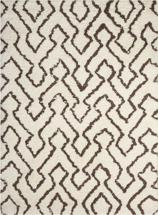 Nourison Galway GLW03 Ivory/Chocolate Area Rug main image