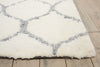 Nourison Galway GLW08 Ivory/Ash Area Rug Detail Image