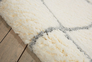 Nourison Galway GLW08 Ivory/Ash Area Rug Detail Image