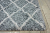 Nourison Galway GLW11 Grey/Ivory Area Rug Detail Image