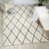 Nourison Galway GLW11 Ivory/Grey Area Rug Room Image Feature
