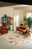 Nourison Gatsby GAT02 Beige Area Rug Room Image Feature