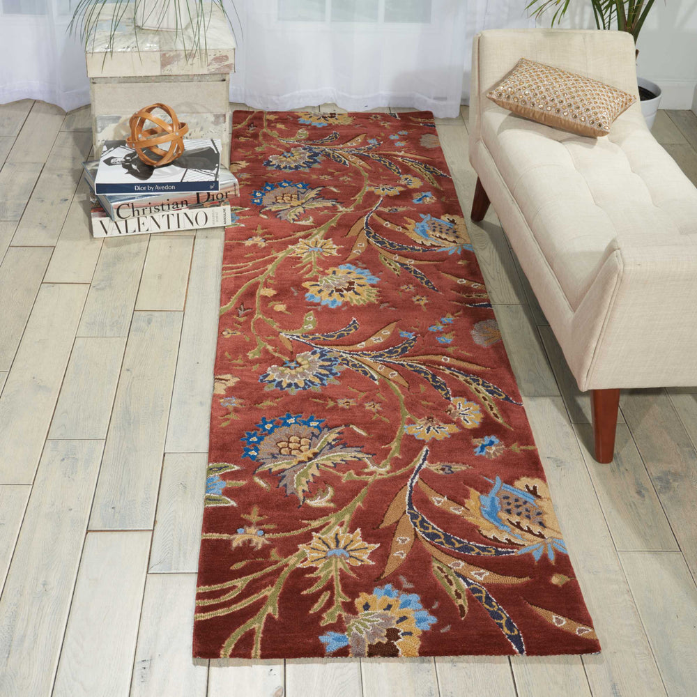 Nourison Gatsby GAT01 Multicolor Area Rug Room Image Feature