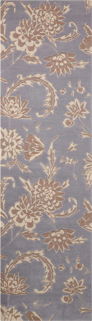 Nourison Gatsby GAT02 Slate Area Rug