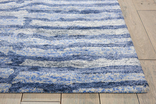 Nourison Gemstone GEM01 Lapis Area Rug Detail Image