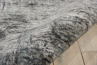 Nourison Gemstone GEM03 Hematite Area Rug Detail Image