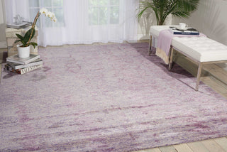 Nourison Gemstone GEM04 Amethyst Area Rug Room Image Feature