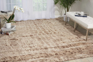 Nourison Gemstone GEM06 Smokey Quartz Area Rug Room Image Feature