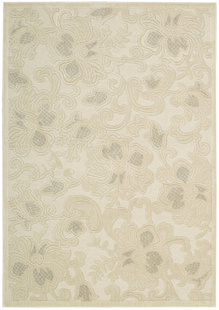 Nourison Graphic Illusions GIL02 Cream Area Rug main image