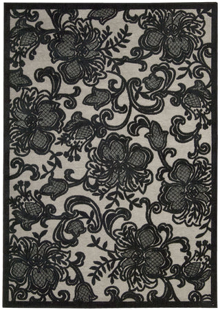 Nourison Graphic Illusions GIL02 Pewter Area Rug main image