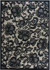 Nourison Graphic Illusions GIL02 Pewter Area Rug Main Image