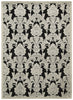 Nourison Graphic Illusions GIL03 Black Area Rug main image
