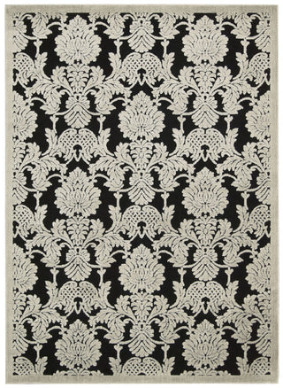 Nourison Graphic Illusions GIL03 Black Area Rug main image