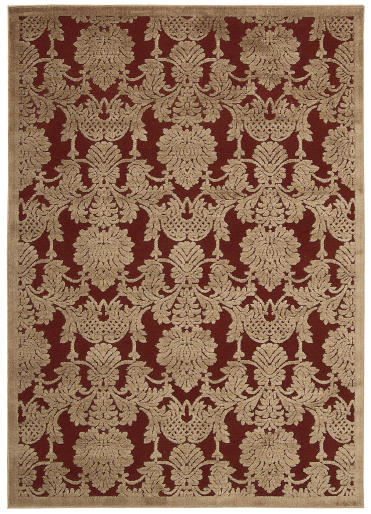 Nourison Graphic Illusions GIL03 Red Area Rug main image