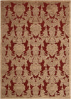 Nourison Graphic Illusions GIL03 Red Area Rug Main Image