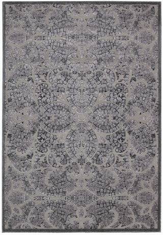 Nourison Graphic Illusions GIL05 Grey Area Rug main image