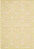 Nourison Graphic Illusions GIL07 Yellow Area Rug main image