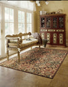 Nourison Graphic Illusions GIL10 Brown Area Rug 6' X 8' Living Space Shot Feature