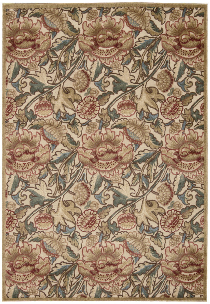 Nourison Graphic Illusions GIL10 Light Gold Area Rug main image