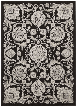 Nourison Graphic Illusions GIL17 Black Area Rug main image