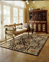 Nourison Graphic Illusions GIL17 Chocolate Area Rug 6' X 8' Living Space Shot Feature