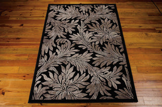 Nourison Graphic Illusions GIL19 Black Area Rug Main Image