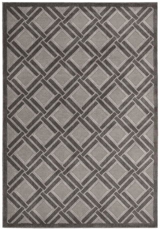 Nourison Graphic Illusions GIL21 Grey Area Rug main image