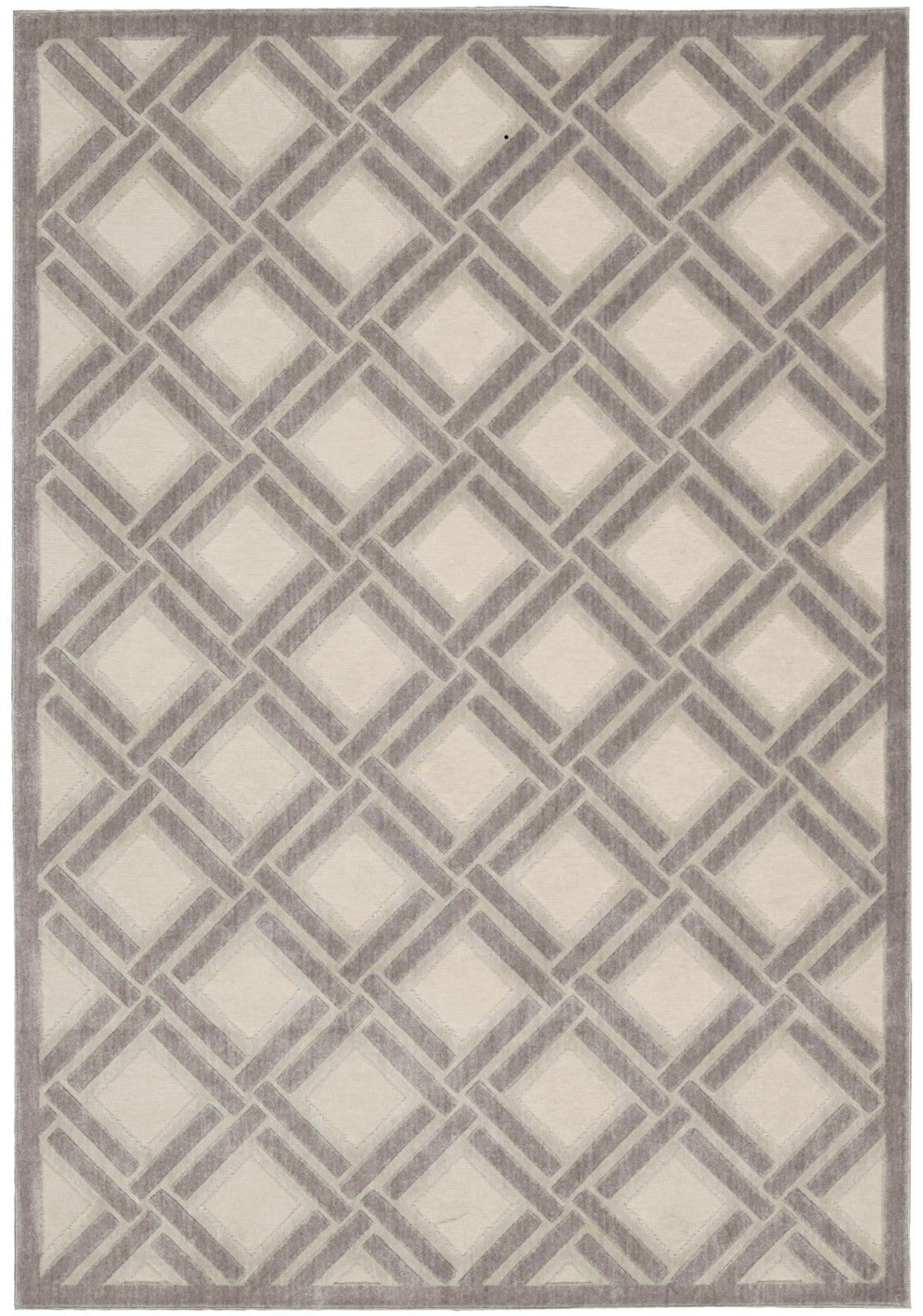 Nourison Graphic Illusions GIL21 Ivory Area Rug main image