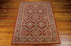 Nourison Graphic Illusions GIL24 Red Area Rug Main Image