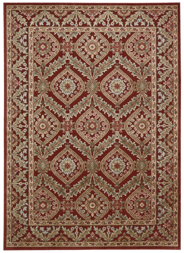 Nourison Graphic Illusions GIL24 Red Area Rug main image