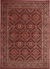 Nourison Graphic Illusions GIL24 Red Area Rug Main Image
