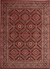 Nourison Graphic Illusions GIL24 Red Area Rug Main Image
